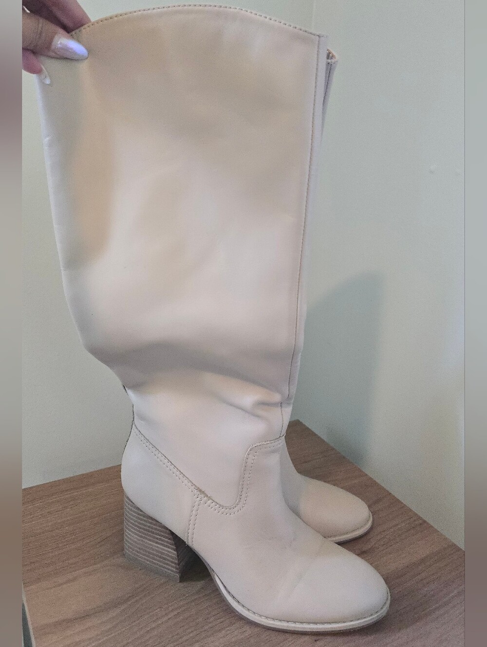 Size 8 Vince Camuto Boots | Leila Block Heel Knee High